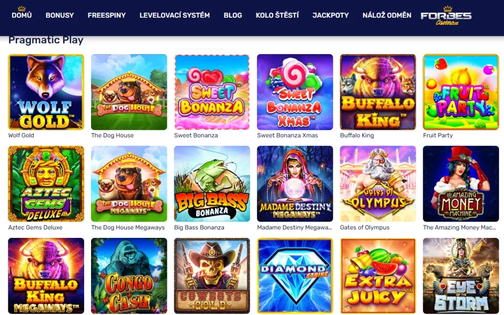 Forbes Casino Pragmatic hry